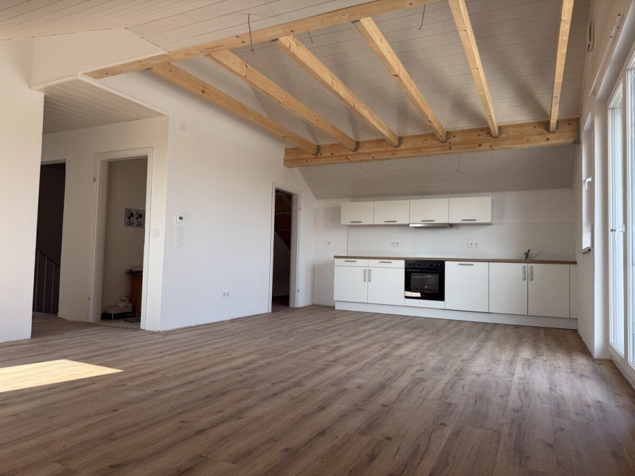 Einbauk�che Dachgeschosswohnung Schefflenz / Oberschefflenz