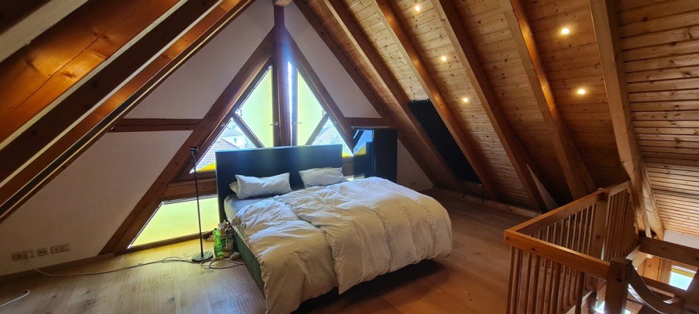 Schlafzimmer_Galerie Maisonettewohnung Neckarsulm